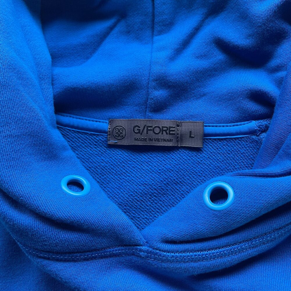 G/Fore French Women's Hooded Sweatshirt Gold Clothing Large - Picture 7 of 13